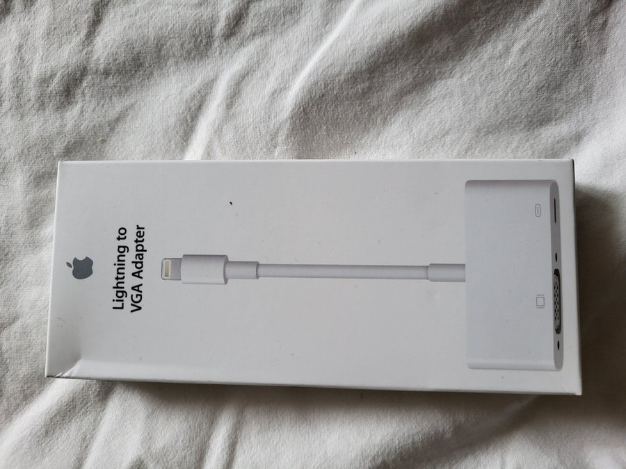 Apple Lightning till VGA-adapter