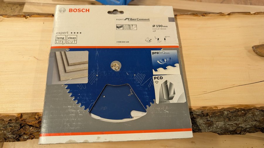 Bosch Expert FiberCement Sågklinga 190mm