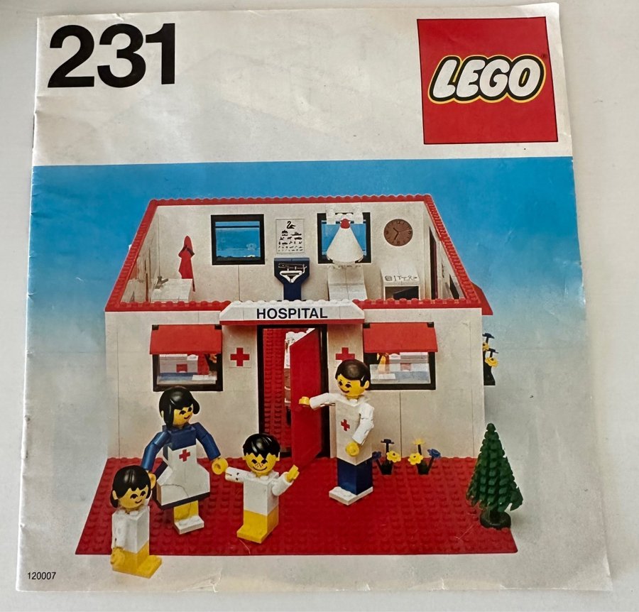 Lego 231 Legoland Hospital