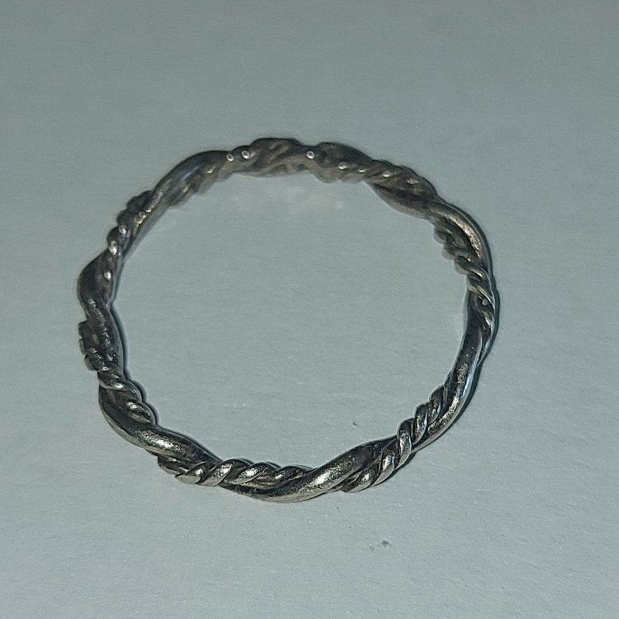 VACKER SILVER RING-15MM