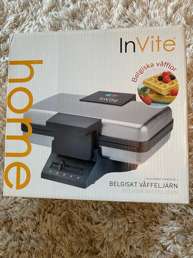 InVite Belgisk Våffeljärn