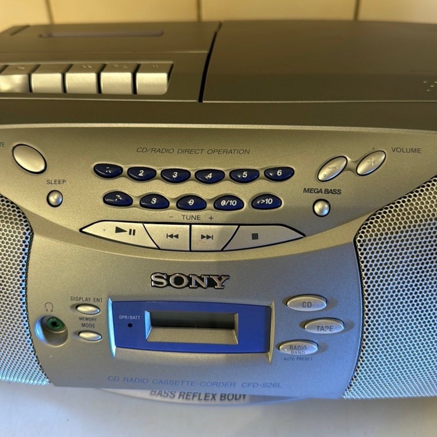 CD RADIO KASSET SONY