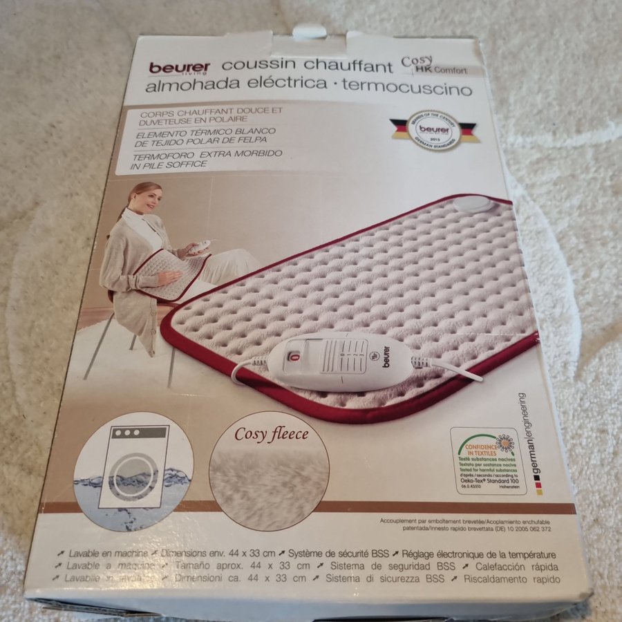 Beurer Heating Pad Heizkissen Cosy HK Comfort