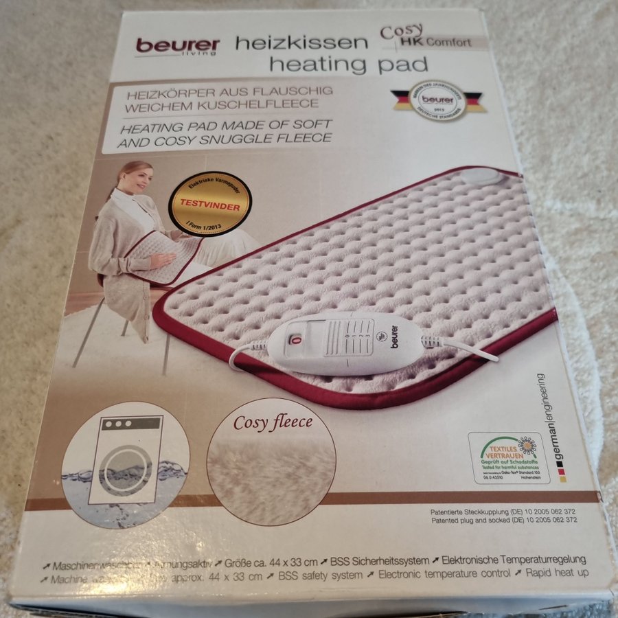 Beurer Heating Pad Heizkissen Cosy HK Comfort