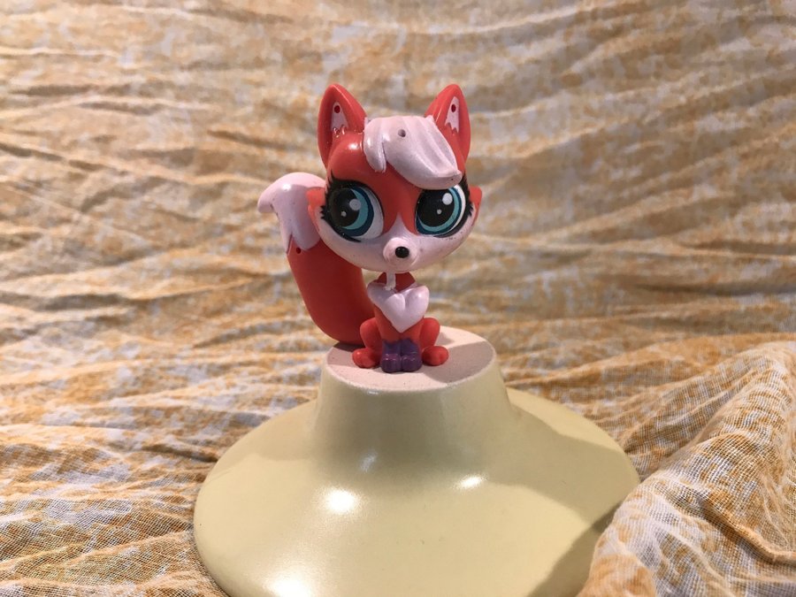 Littlest Pet Shop Figur - Röd Räv