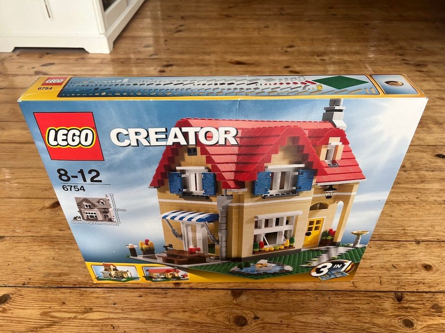 Uåbnet - 6754 LEGO Creator 3 in 1 Family Home