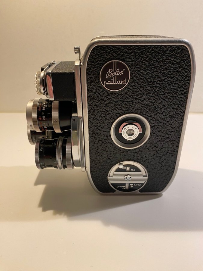 Bolex Paillard D-8LA 8-mm smalfilms kamera fr. 1961