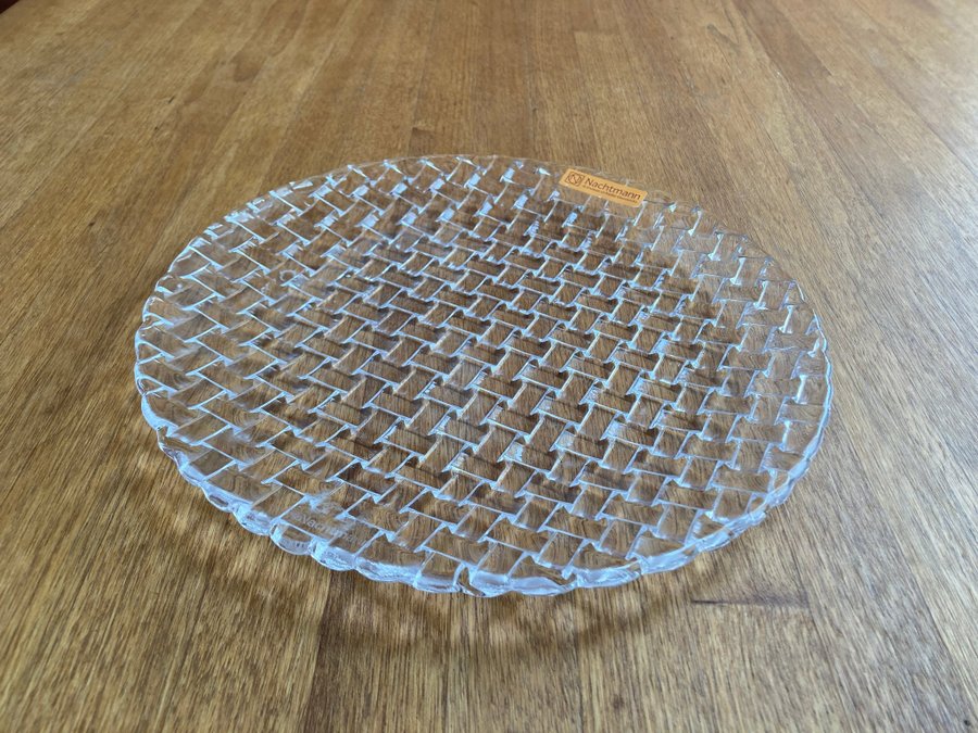 Nachtmann Bossa Nova Salad Plate - 23cm, Bavarian Crystal kristallfat