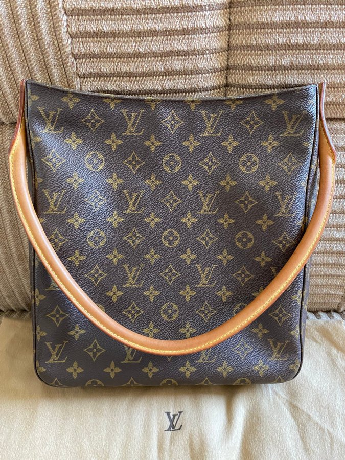 Vintage Authentic Louis Vuitton Monogram LOOPING GM VÄSKA