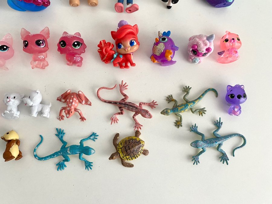 29 leksaksfigurer, Gabby, my little pony, hatchimals mm