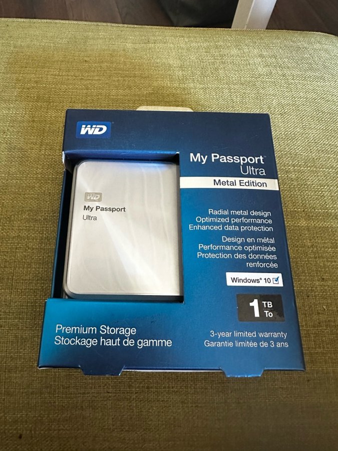 WD My Passport Ultra Metal Edition 1TB