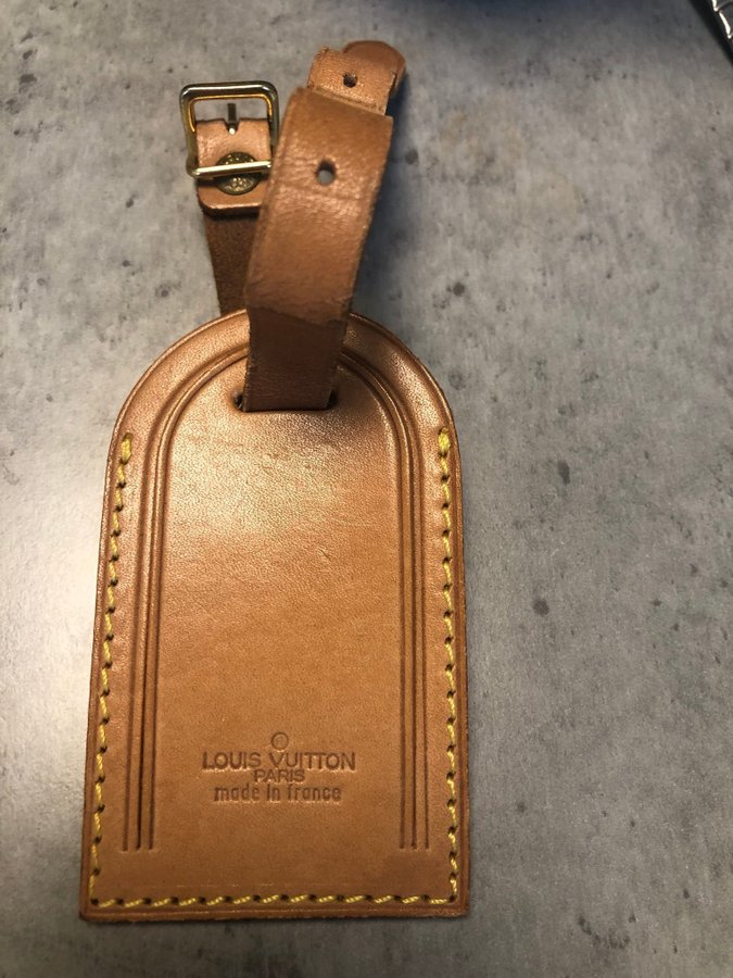 Louis Vuitton tillbehör accessoarer bagagetag väska tag