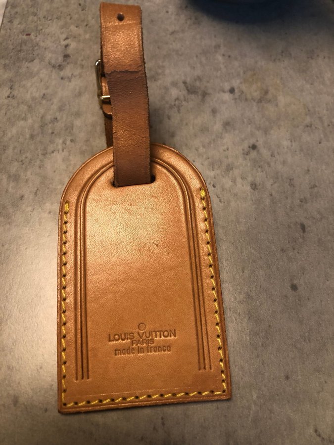 Louis Vuitton tillbehör accessoarer bagagetag väska tag