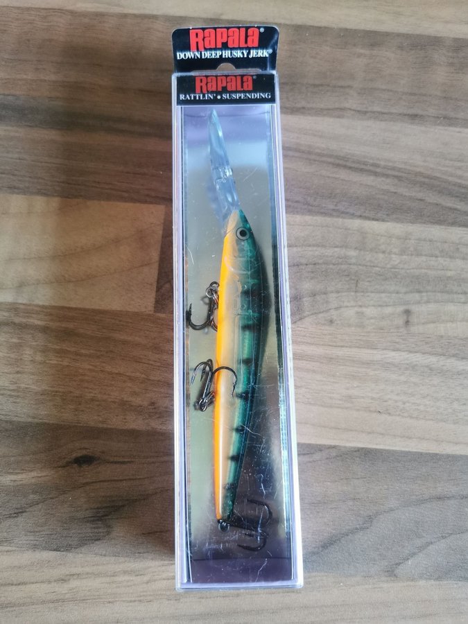 Rapala - husky jerk - abborre - gädda - wobbler - spinnfiske