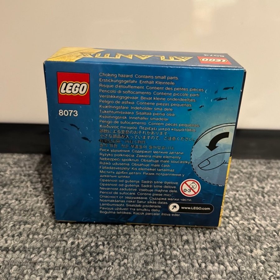 Uåbnet LEGO Atlantis 8073 - Figur