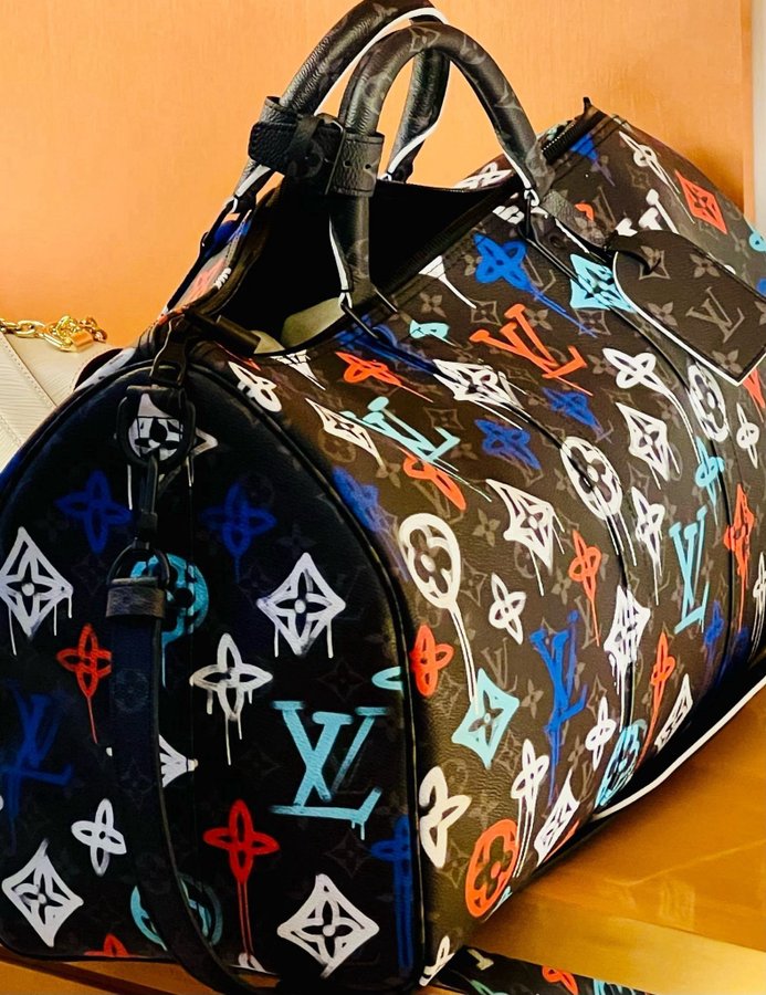 Louis Vuitton Keepall 50 Ny med Kvitto Limited Edition