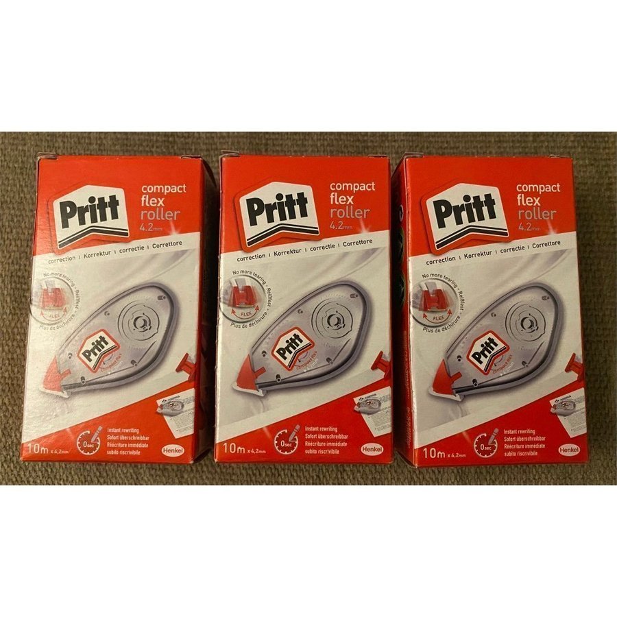 Pritt Compact flex roller x 3 NYTT