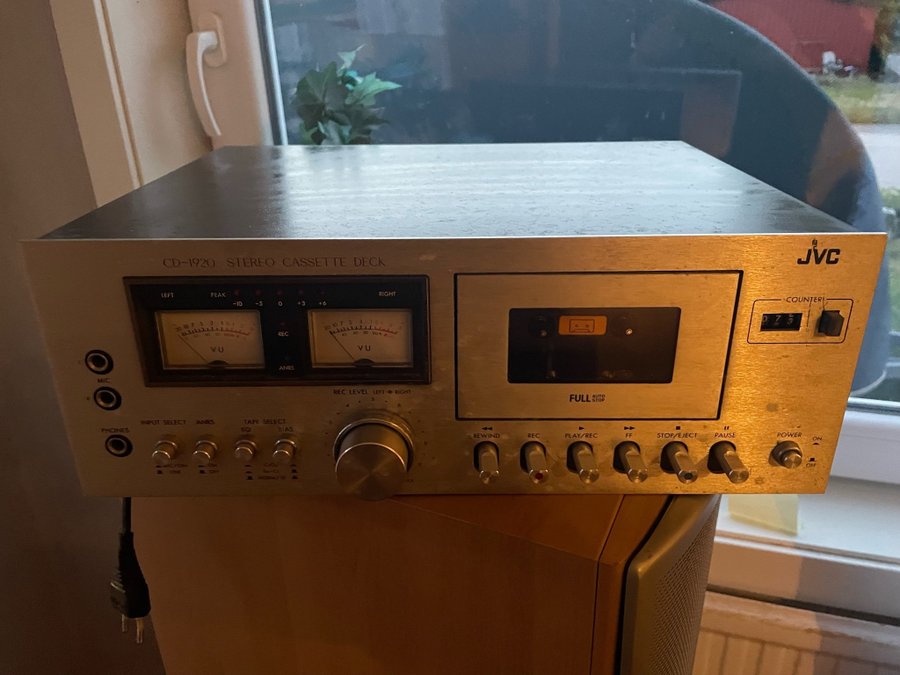 JVC CD-1920 Stereo Cassette Deck