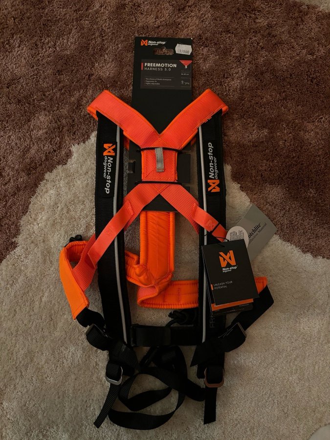 Non-Stop dogwear Freemotion Harness 5.0 Storlek 5 Orange