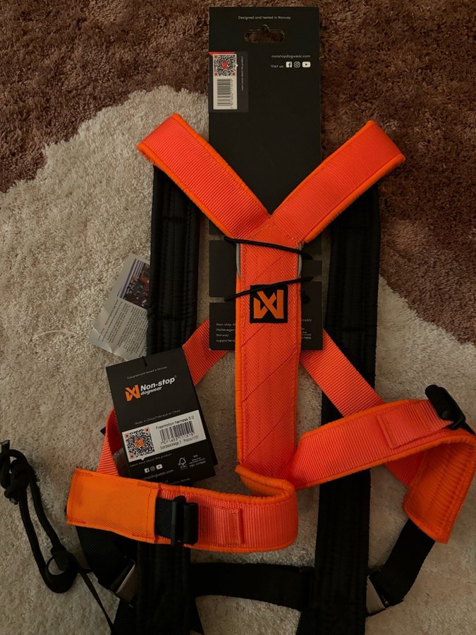 Non-Stop dogwear Freemotion Harness 5.0 Storlek 5 Orange