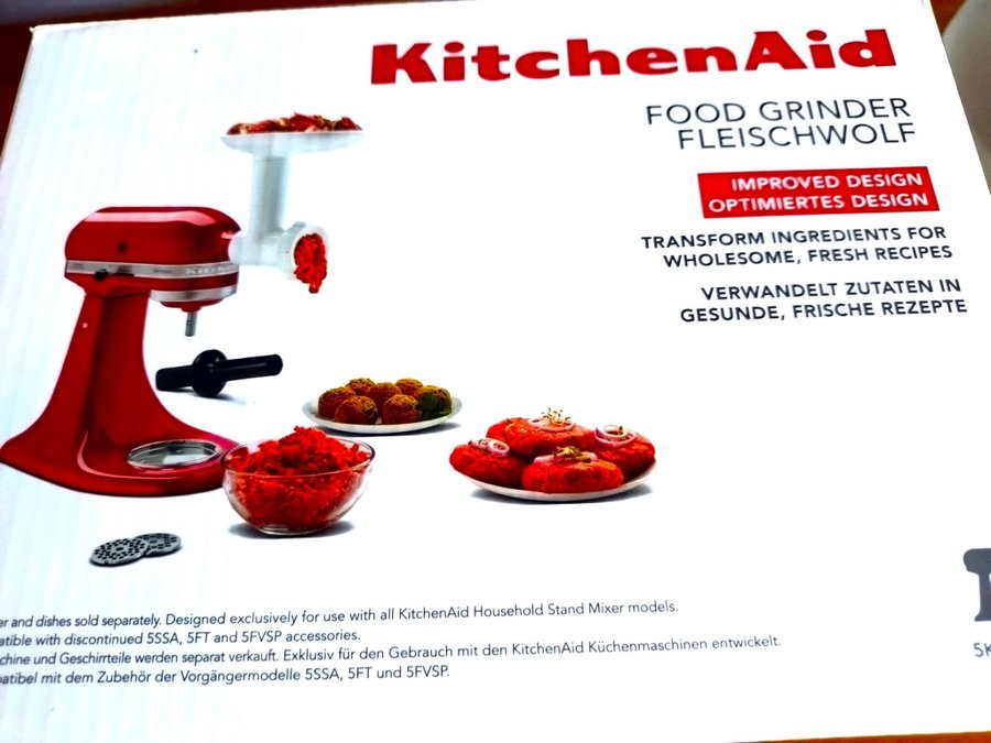 KitchenAid Köttkvarn - Tillbehör till köksmaskin