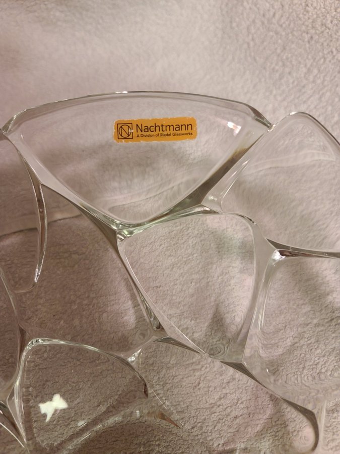 Glas skål Nachtmann