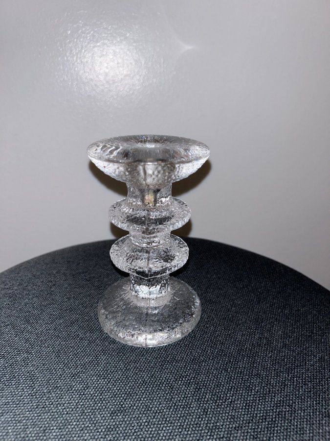 TIMO SARPANEVA. ljusstake "Festivo", glas, Iittala, Finland.