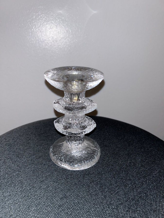 TIMO SARPANEVA. ljusstake "Festivo", glas, Iittala, Finland.