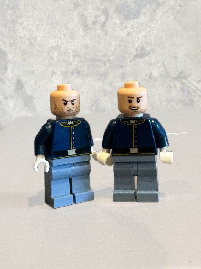 2 st Lego Minifigurer - Unionssoldater