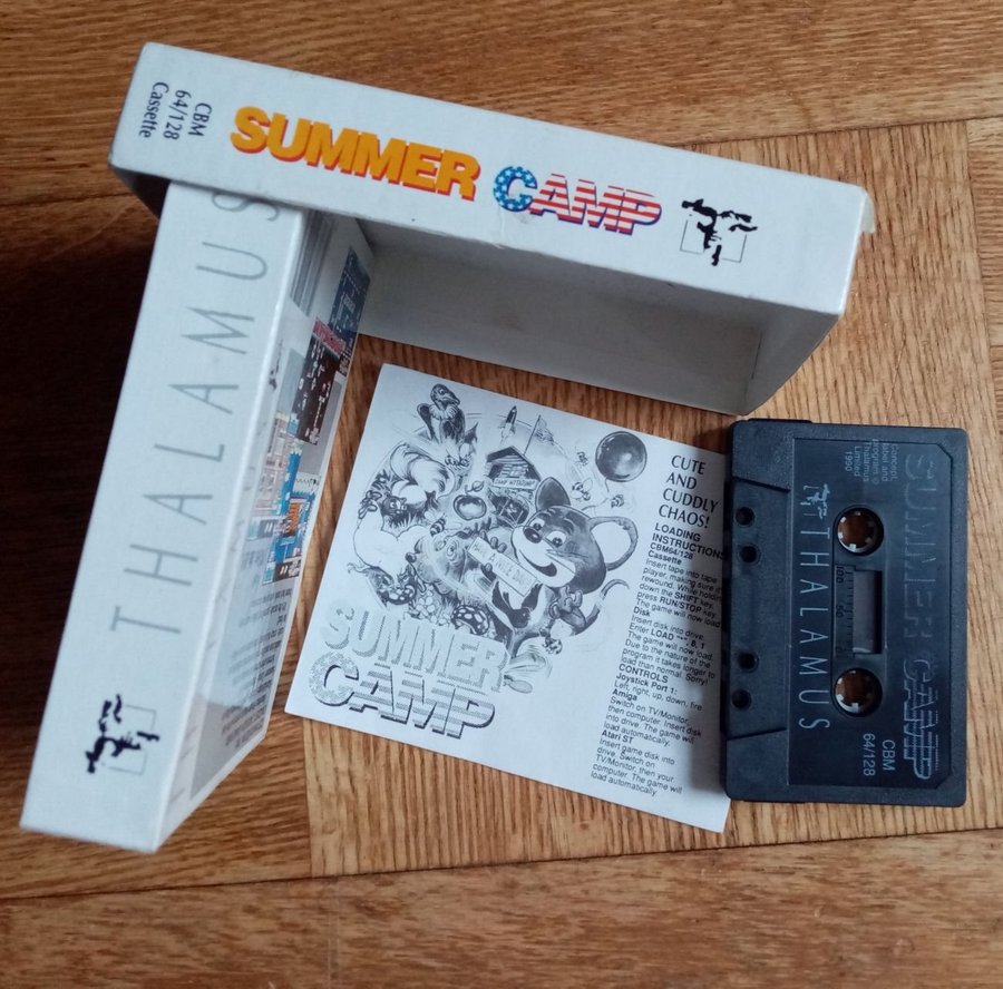 Summer Camp (Thalamus) ->TESTAD<- Commodore 64 / C64 Spel