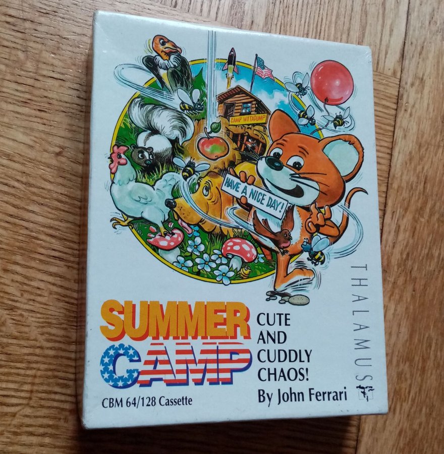 Summer Camp (Thalamus) ->TESTAD<- Commodore 64 / C64 Spel