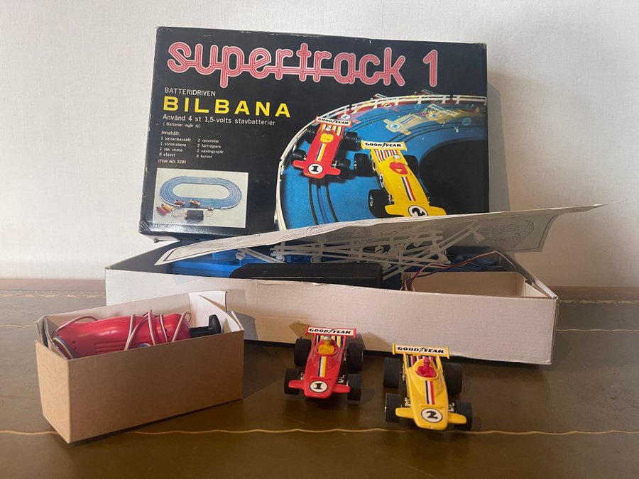 Supertrack 1 Bilbana Goodyear Good year Formula 1 Formel 1 Bilar Racing Car