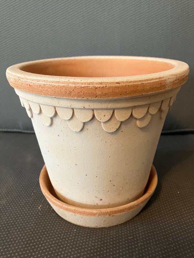 Bergs Potter ”Köpenhavner” Terracotta inkl. fat, strl. Nr. 16. Nytt!