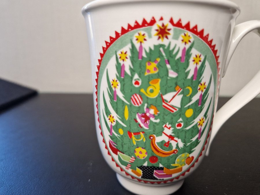 Mugg med Julmotiv Portmeirion Susan William Ellis England