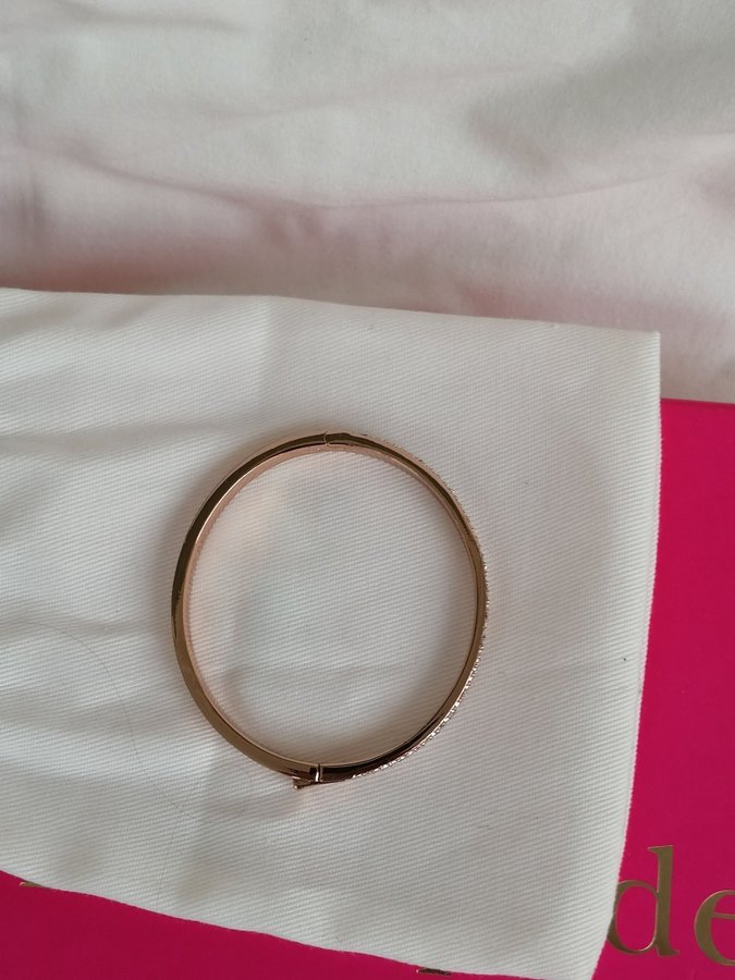 NYTT KATE SPADE ARMBAND Bangle HEAVY Metals ROSE FÄRG