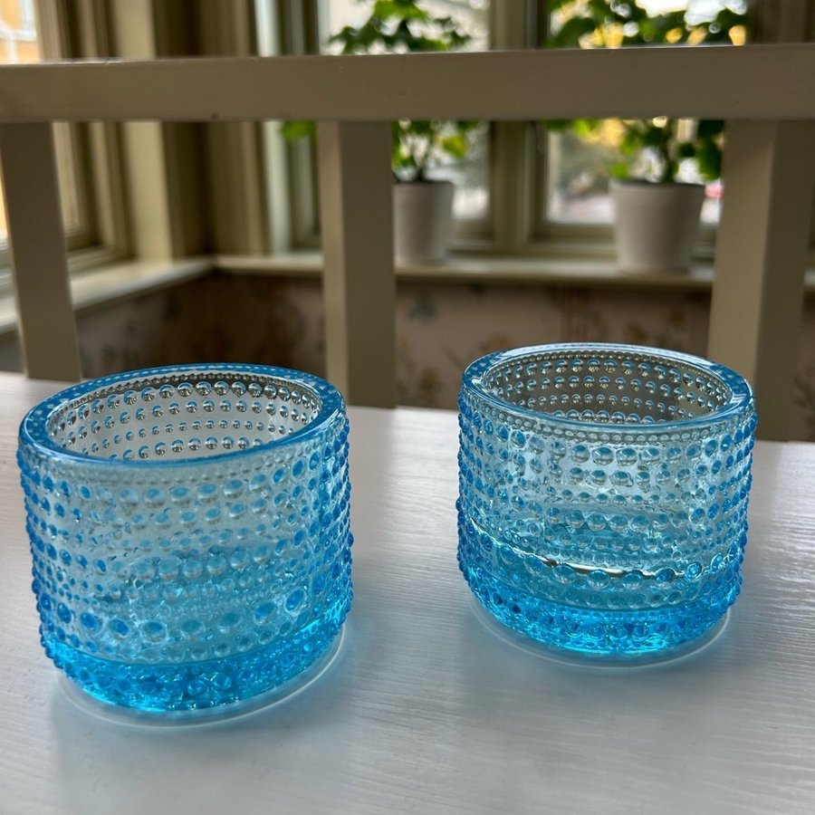 2 st ljuslyktor från iittala