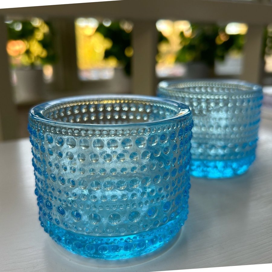 2 st ljuslyktor från iittala