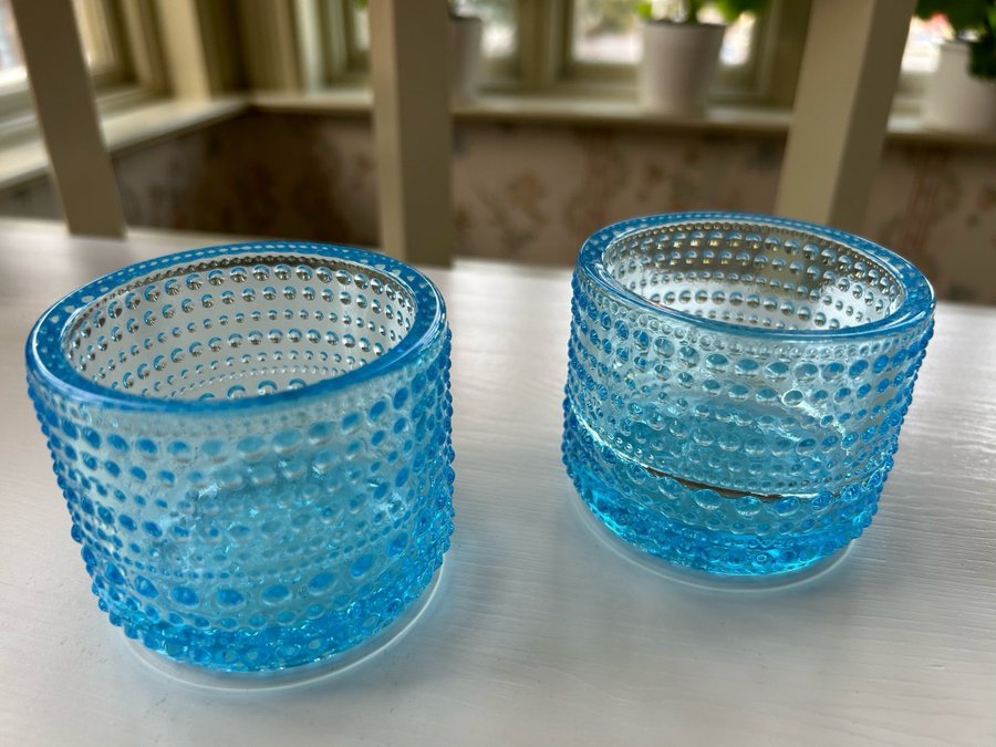 2 st ljuslyktor från iittala