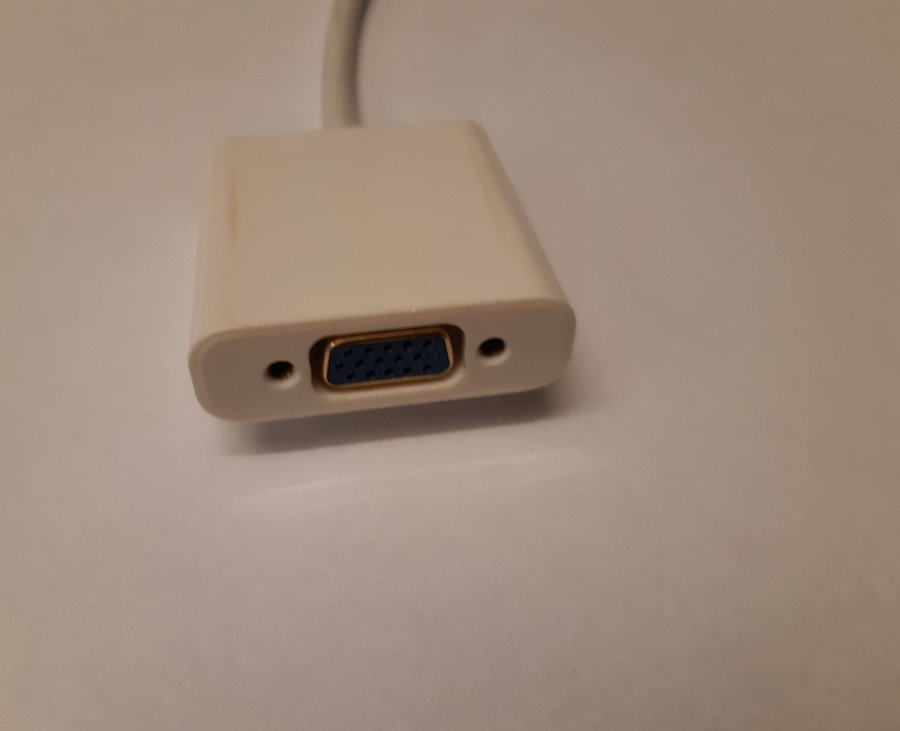 Mini DisplayPort till VGA adapter