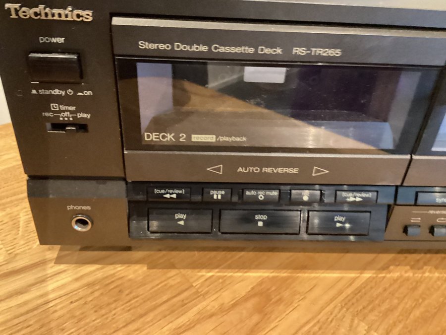 Technics RS-TR265 Stereo Double Cassette Deck