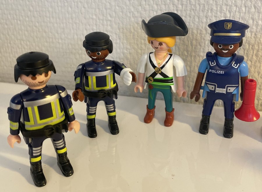 8 st. Playmobil figurer från 2014