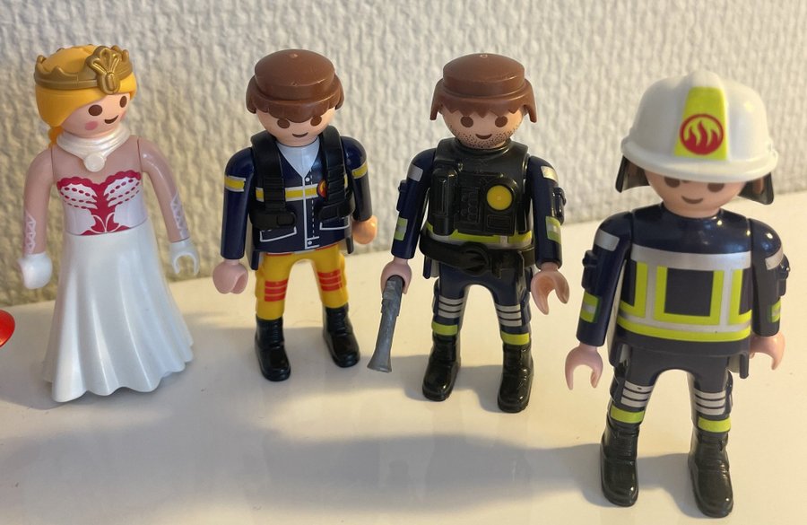 8 st. Playmobil figurer från 2014