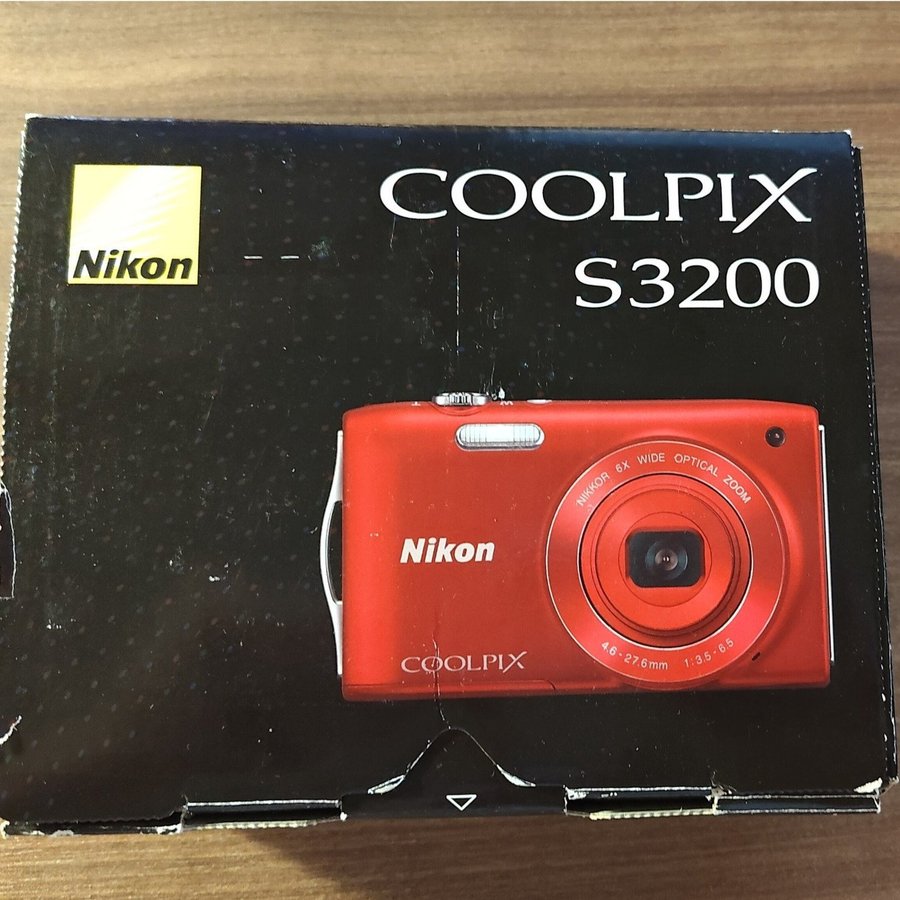 Nikon Coolpix S3200 Digitalkamera