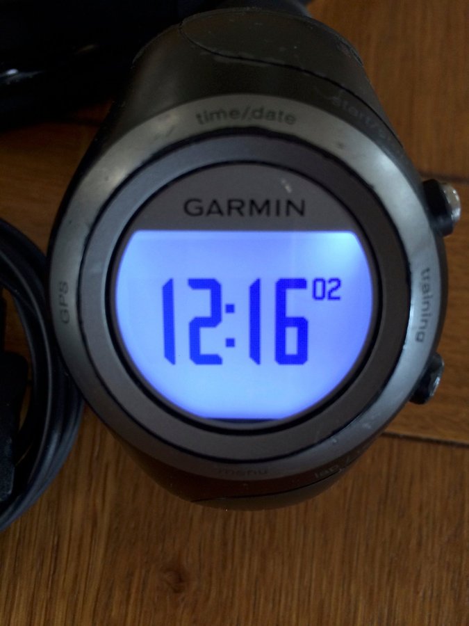 Garmin 405 Forerunner, svart/grå