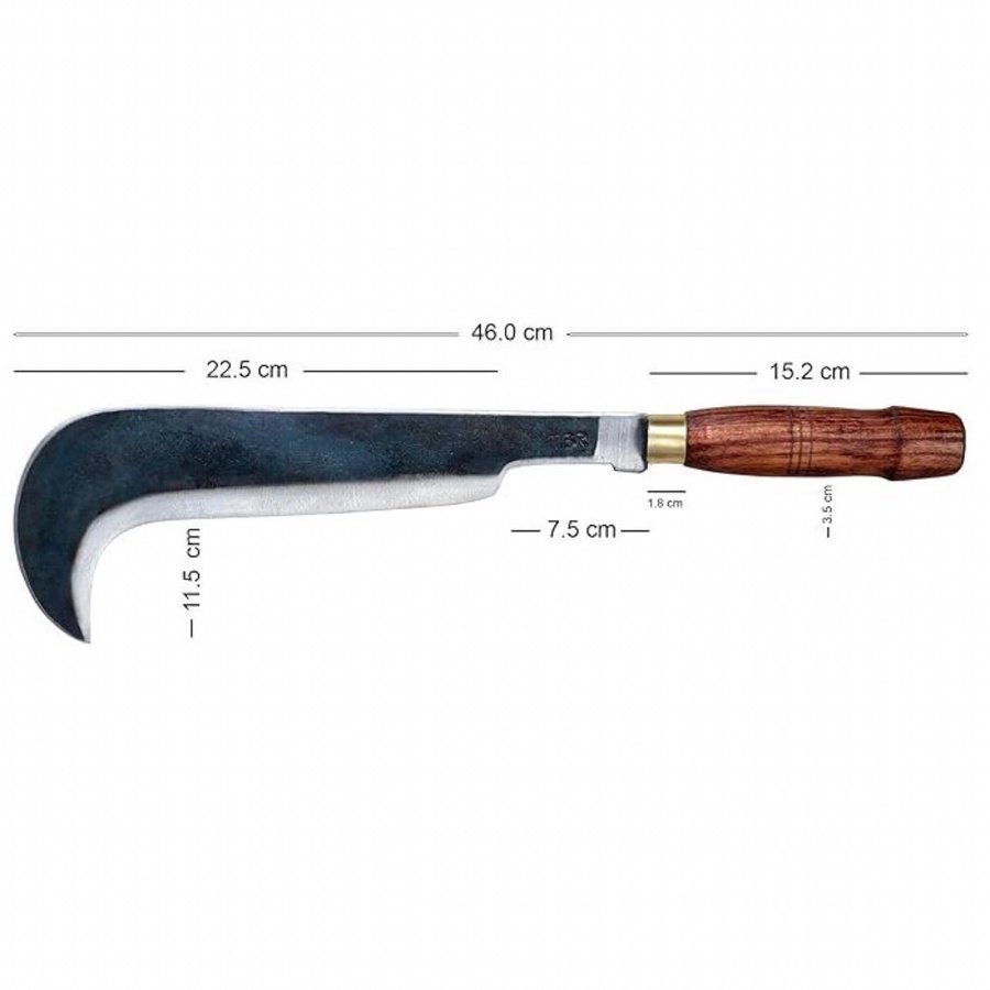 Knife long blade Multi Purpose High Tempered Carbon Steel Coconut cutting Knive