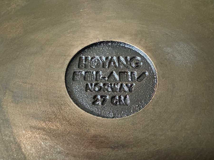 Hoyang polaris grillpanna 27 cm - gjutjärn