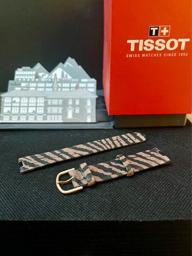 Tissot Läderband 18mm NOS