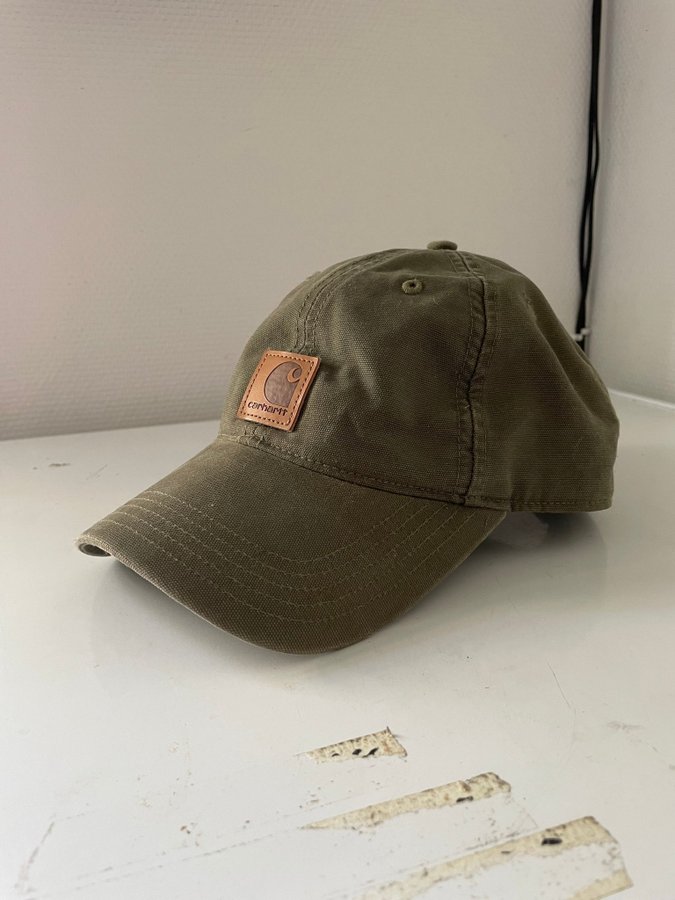 Carhartt mörkgrön keps