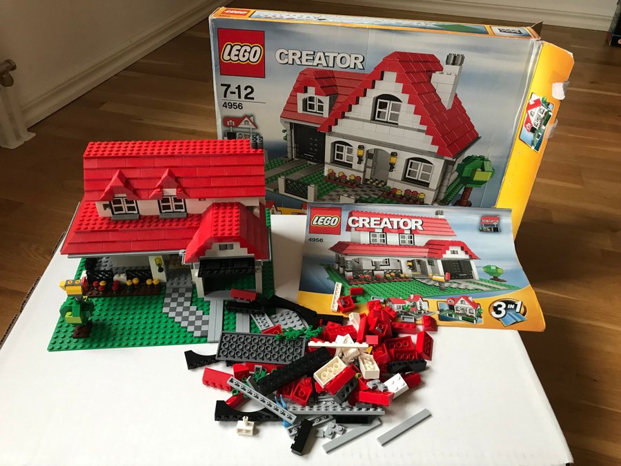 Lego Creator 4956 - EJ KOMPLETT - JULKLAPPSTIPS