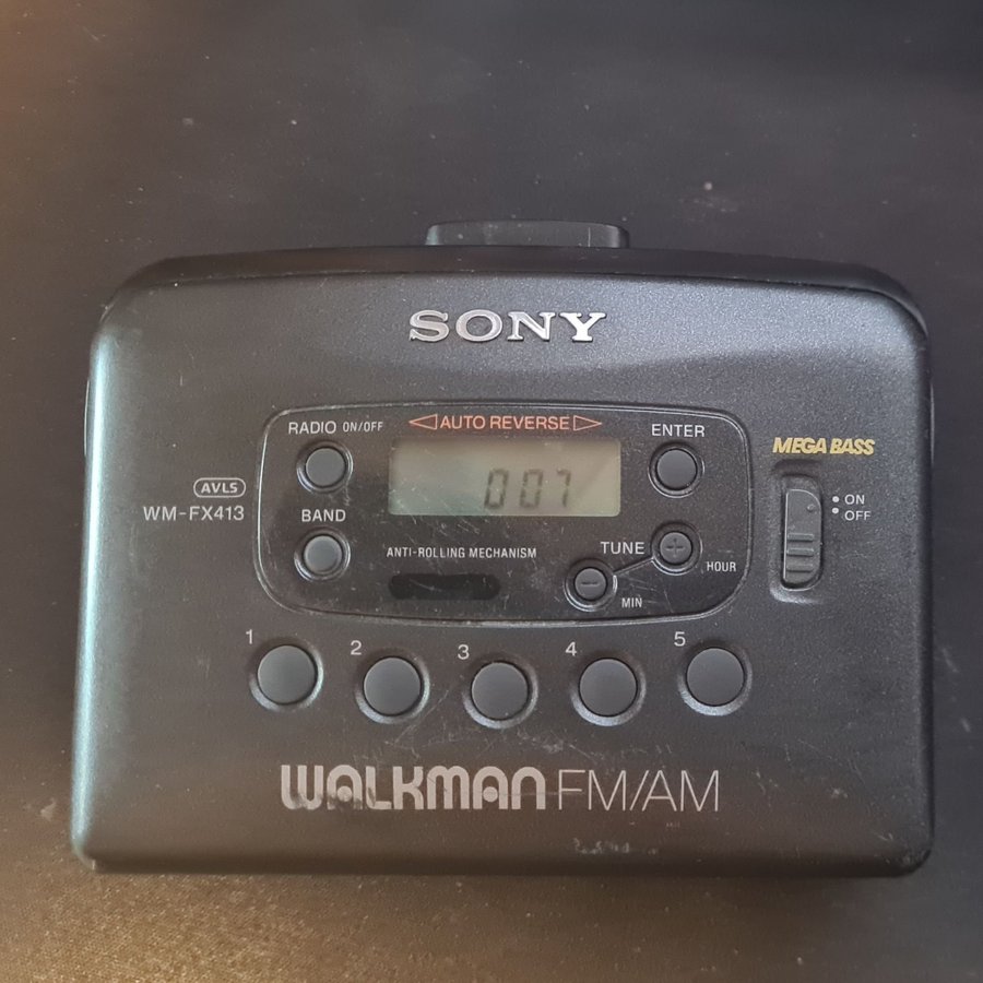 Sony walk an wm-fx413